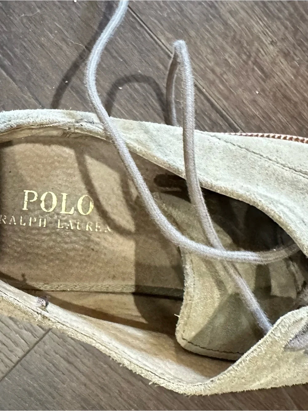 Polo Ralph Lauren shoes are